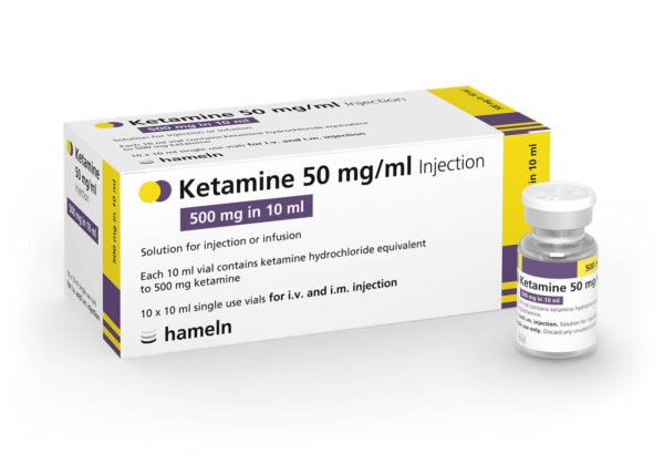 KETAMINE 50 Mg /10 Ml USA